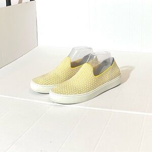 Rothy’s Honeycomb Yellow Loafers